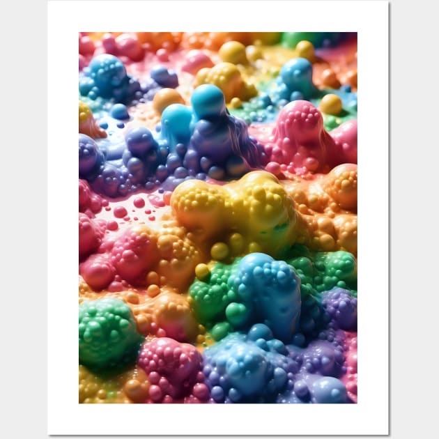 BUBBLES Wall Art by RADIOACTIVE CHERRY CLOUD